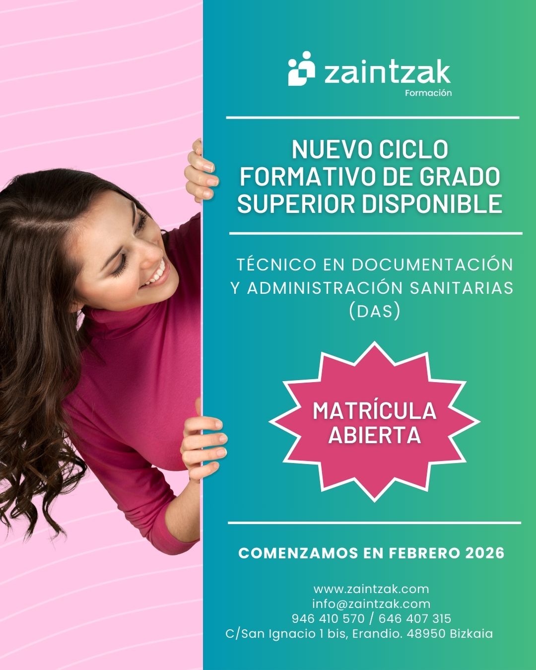 Ciclo formativo grado superior tecnico en documentacion y administracion sanitarias